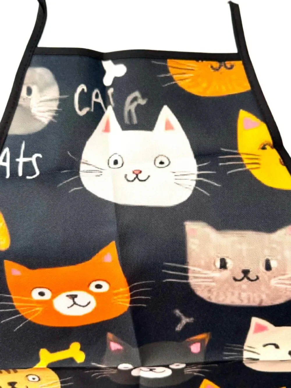 Adult Cat All Over Print APRON Kitchen Adjustable Unisex BBQ Baking Crafting NWT